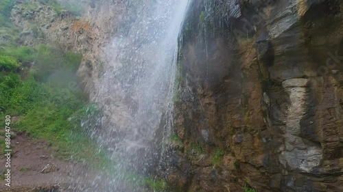 Big Waterfall in the Kegety Gorge photo