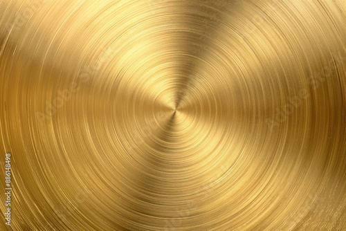 Abstract circular light gold texture surface