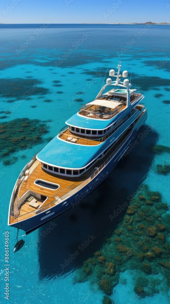 Obraz premium boat on the sea