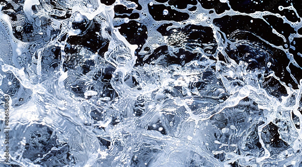 Obraz premium water splash