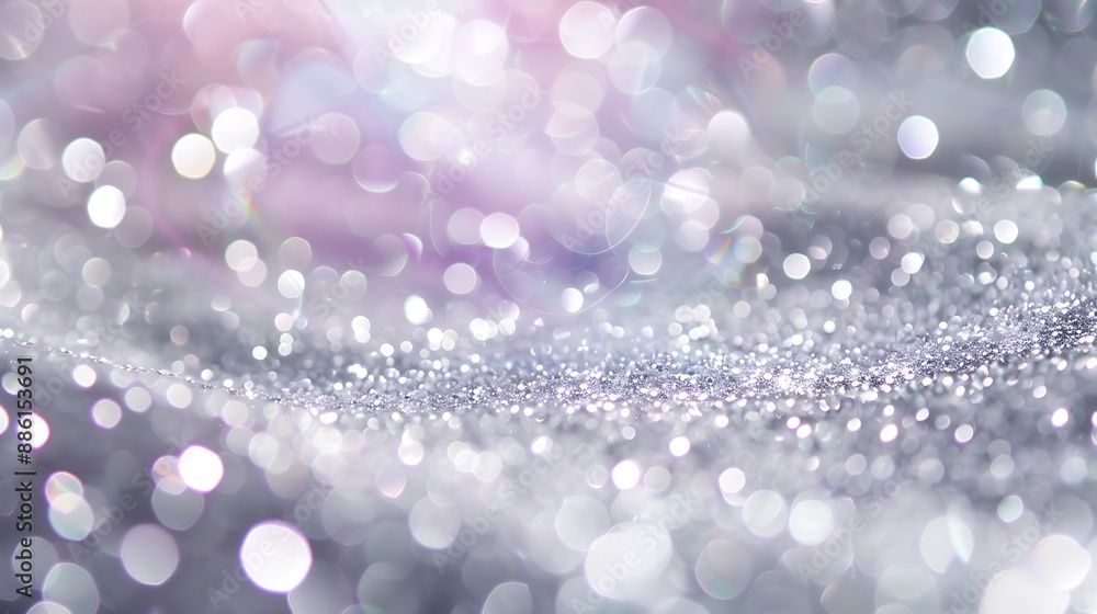 Ultra HD silver and white background with de-focused abstract glitter lights, featuring minimalist coral details Ultra HD silver and white background with de-focused abstract glitter lights, featuring minimalist coral details