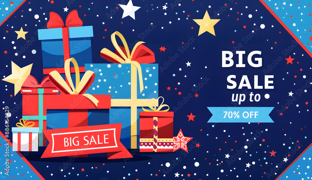 Obraz premium big sale banner 