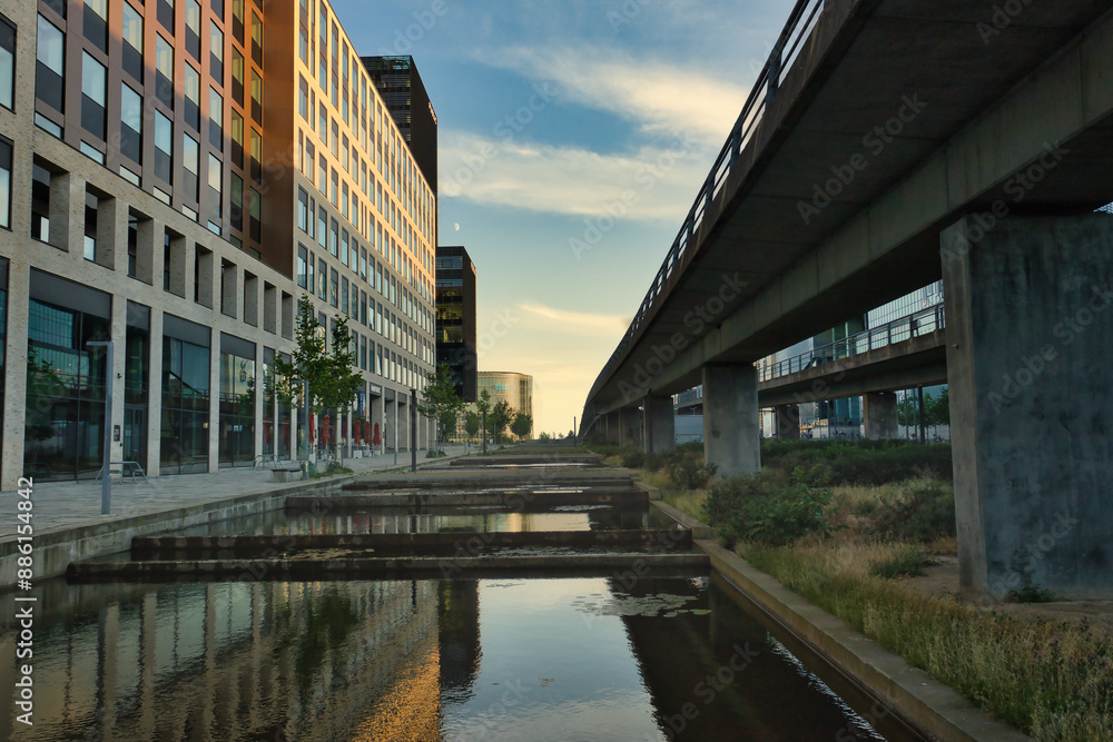 Fototapeta premium bridge over the river thames