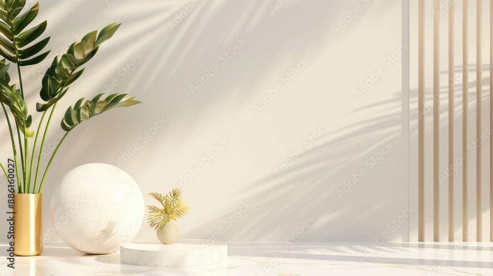A luxurious spa interior with gold accents, designed in a minimalist style with clean lines and a sophisticated color palette. The image provides plenty of copy space for adding text or graphics. A luxurious spa interior with gold accents, designed in a minimalist style with clean lines and a sophisticated color palette. The image provides plenty of copy space for adding text or graphics.