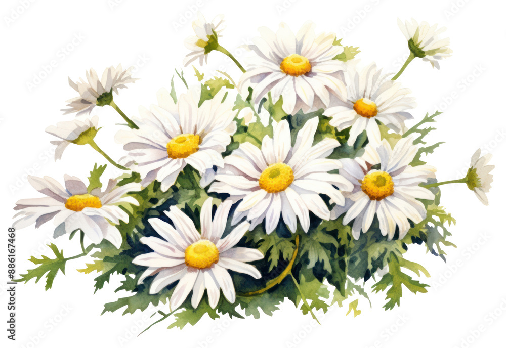 Obraz premium PNG Flower daisy plant aster.