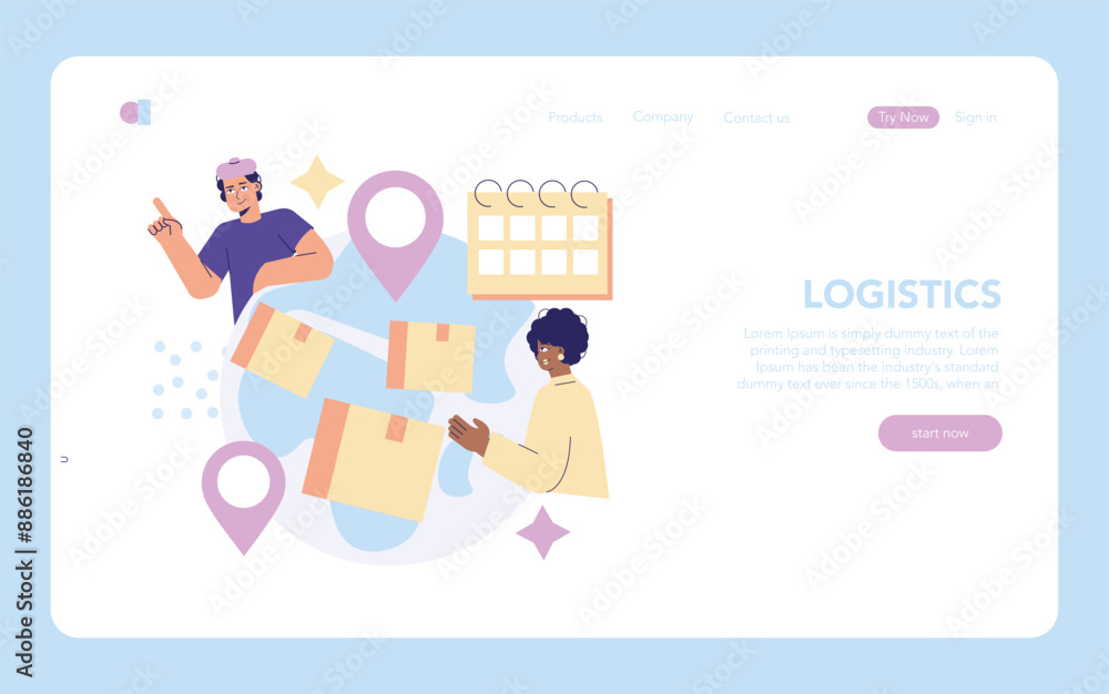 Purchasing Innovation. Flat Vector Illustration Purchasing Innovation. Flat Vector Illustration