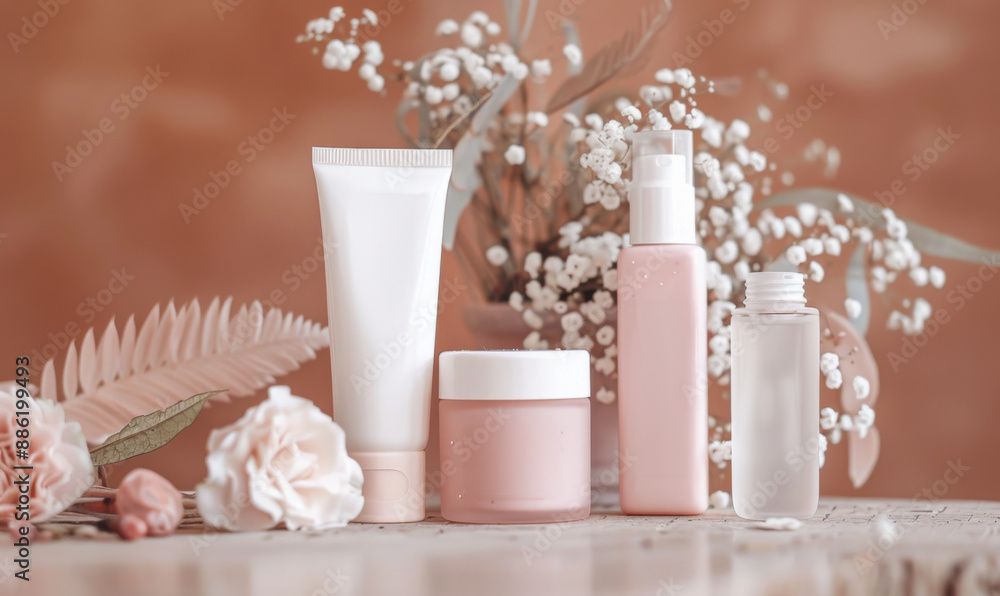 The following skin care products are available: hand cream, facial cleanser, pink cream The following skin care products are available: hand cream, facial cleanser, pink cream