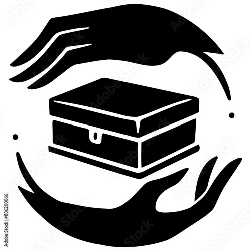 Cuadro en lienzo Pandora icon