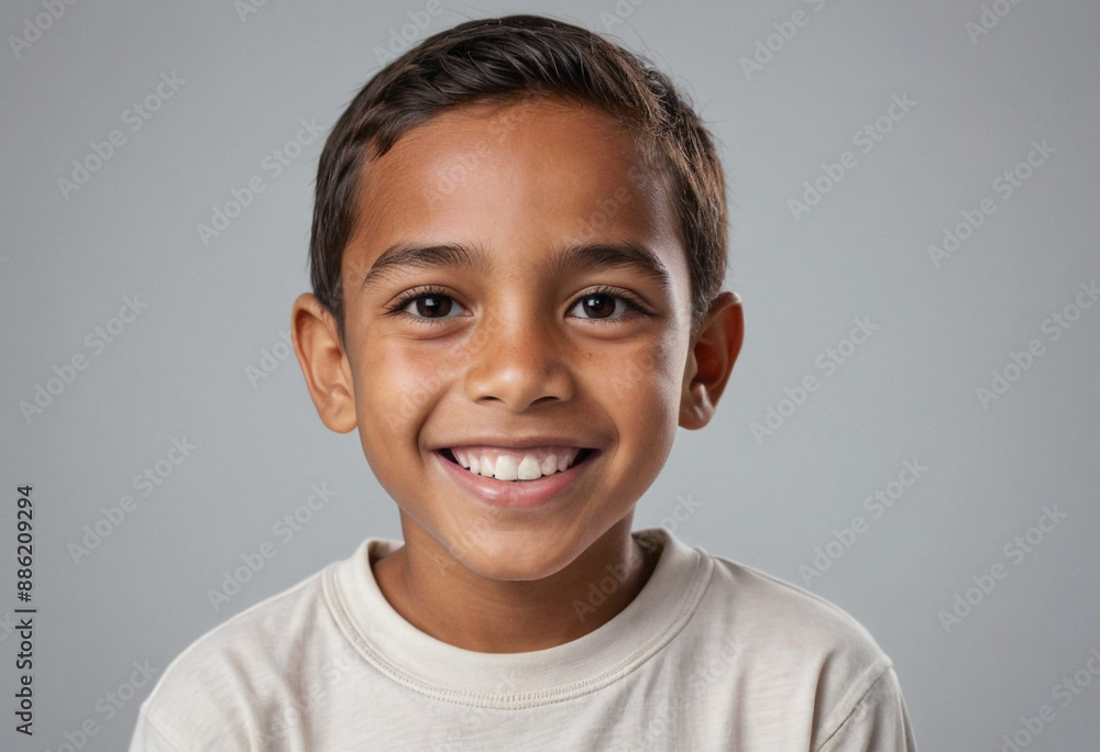 Portrait view of a regular happy smiling East Timor boy, ultra realistic, candid, social media, avatar image, plain solid background Portrait view of a regular happy smiling East Timor boy, ultra realistic, candid, social media, avatar image, plain solid background