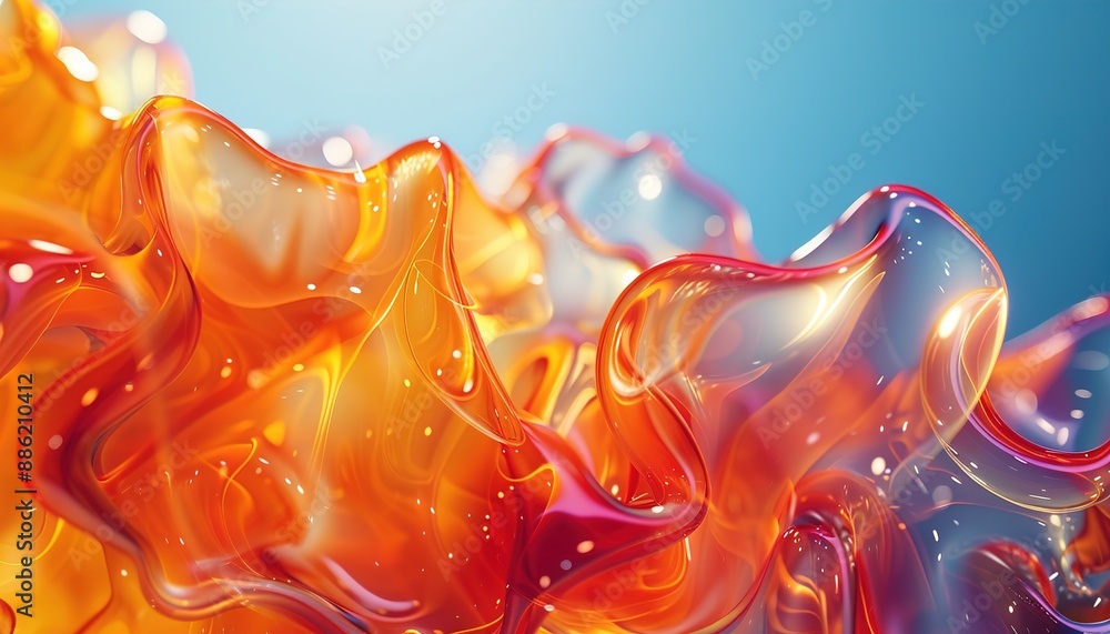 Obraz premium Abstract colorful structure