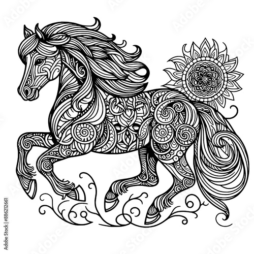 horse for mandala v6