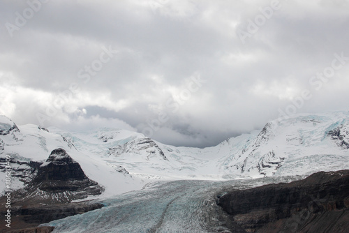 Icefield Glacier in Mount Robson Provincial Park, British Columbia, Canada photo