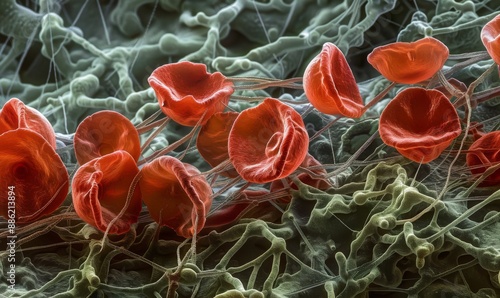 Fragmented RBCs, known as schistocytes, often suggest conditions like disseminated intravascular coagulation and hemolytic syndromes