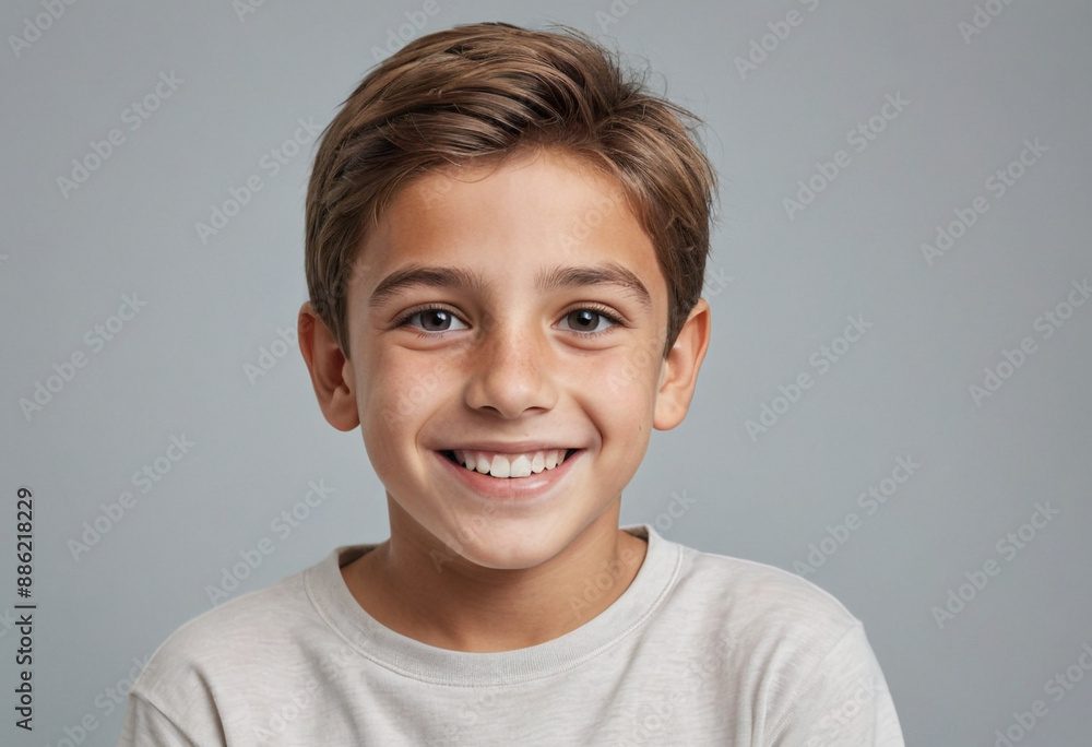 Portrait view of a regular happy smiling Greece boy, ultra realistic, candid, social media, avatar image, plain solid background Portrait view of a regular happy smiling Greece boy, ultra realistic, candid, social media, avatar image, plain solid background