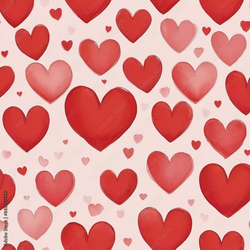 seamless pattern with hearts seamless pattern with hearts