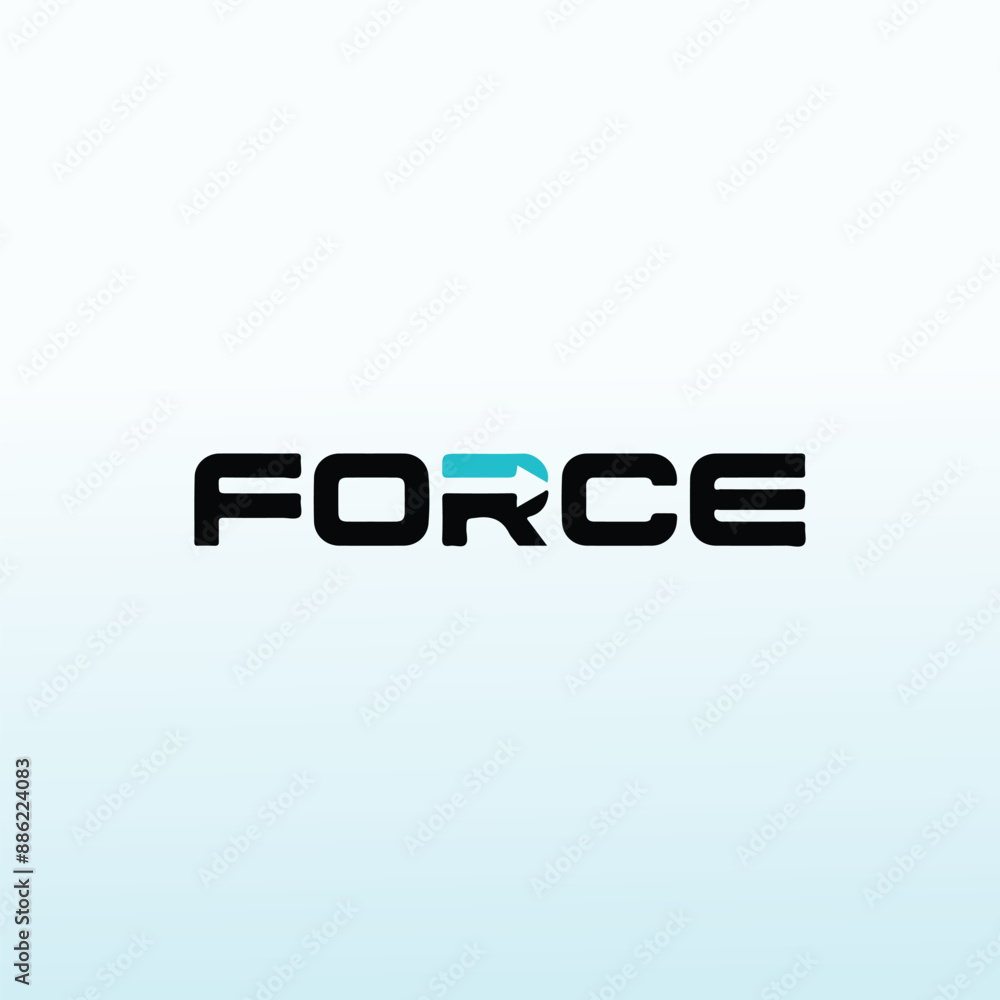 Letter Marks force vector logo design Letter Marks force vector logo design
