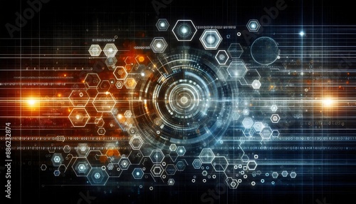 Wallpaper Mural Interfaces Futuristas: Innovación en Tecnología y Ciencia, Desarrollo tecnológico, Innovación aplicada, Ai Torontodigital.ca