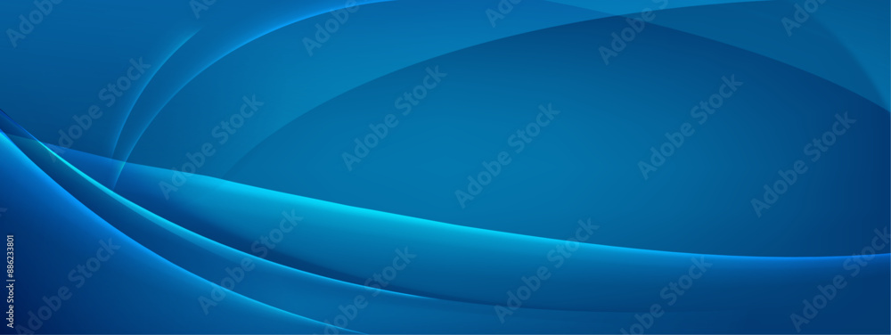 Abstract Blue Wave Background Abstract Blue Wave Background
