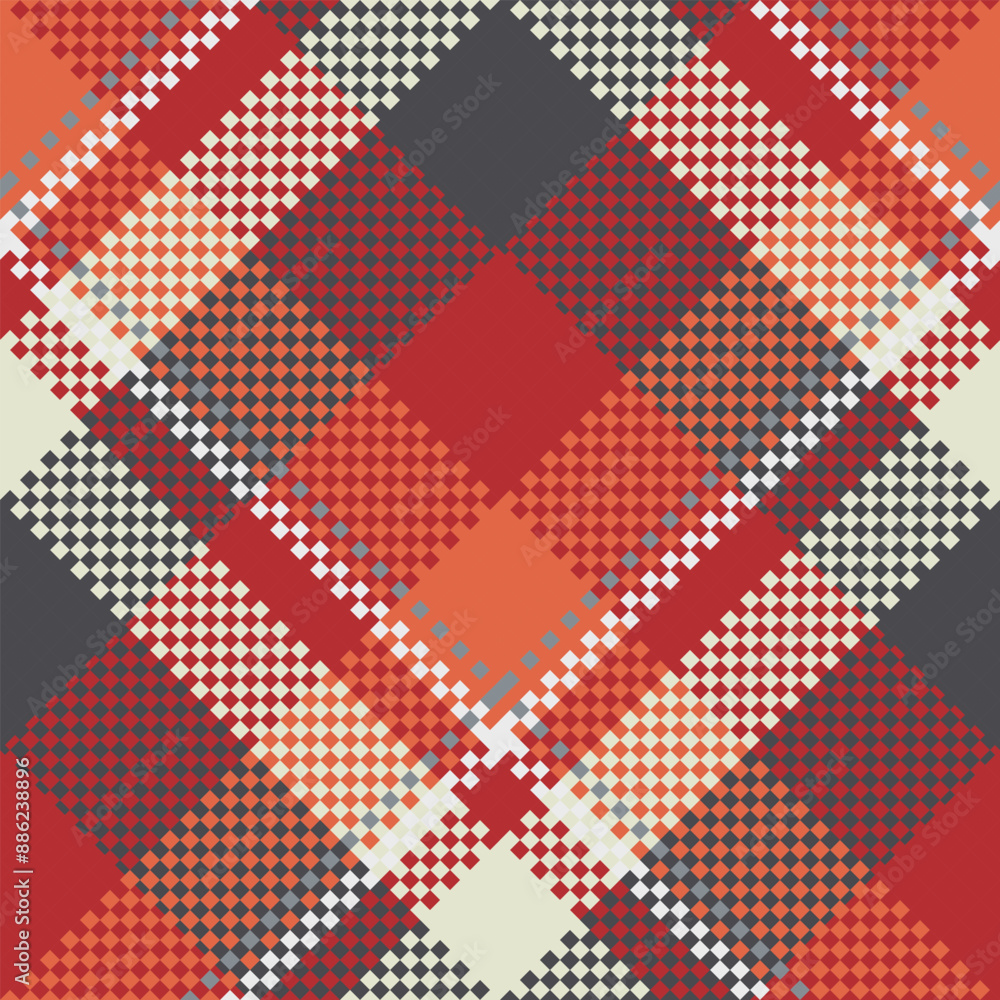 Fabric Plaid Scottish tartan cloth. seamless checkered. Fabric Plaid Scottish tartan cloth. seamless checkered.