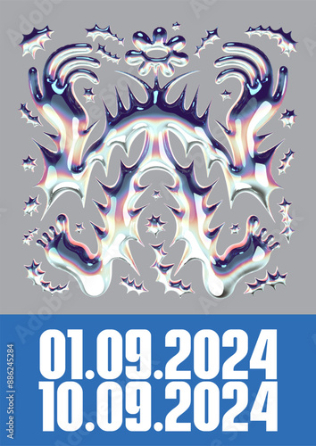 poster design illustration pop retro