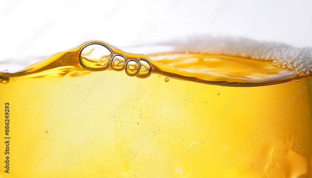Close - up shot of beer pouring in a glass bottle. Close - up shot of beer pouring in a glass bottle.