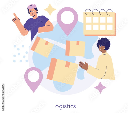 Purchasing Innovation. Flat Vector Illustration