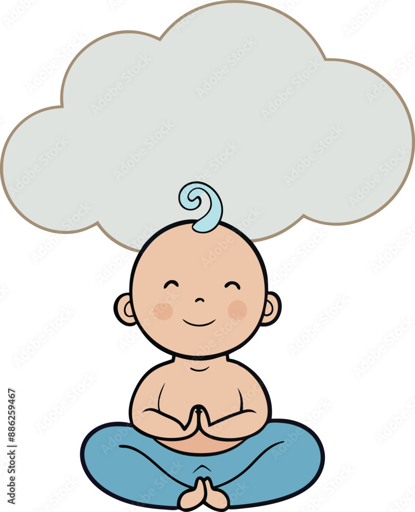 baby child doing yoga vector illustration isolated on a white background, baby child doing yoga vector illustration isolated on a white background,