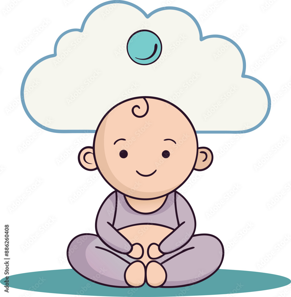 baby child doing yoga vector illustration isolated on a white background, baby child doing yoga vector illustration isolated on a white background,