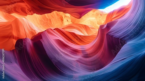 Unique national parks to visit, dramatic canyon landscapes, Pop Art style, vibrant lighting, bold colors