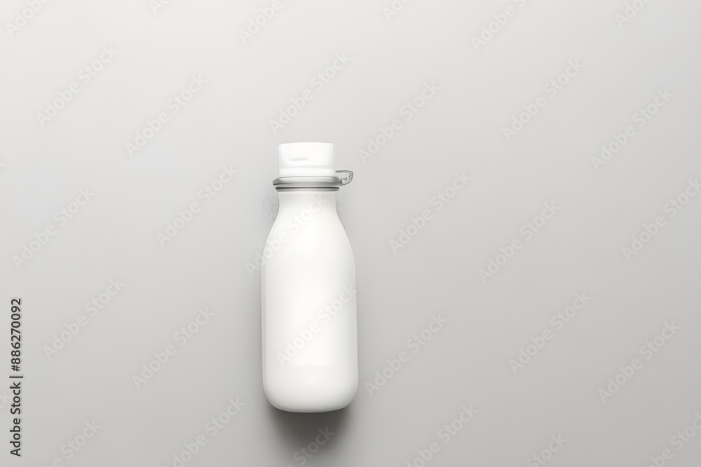 Milk Bottle: Essential Feeding Tool for Infants white plastic bottle with liquid Milk Bottle: Essential Feeding Tool for Infants white plastic bottle with liquid