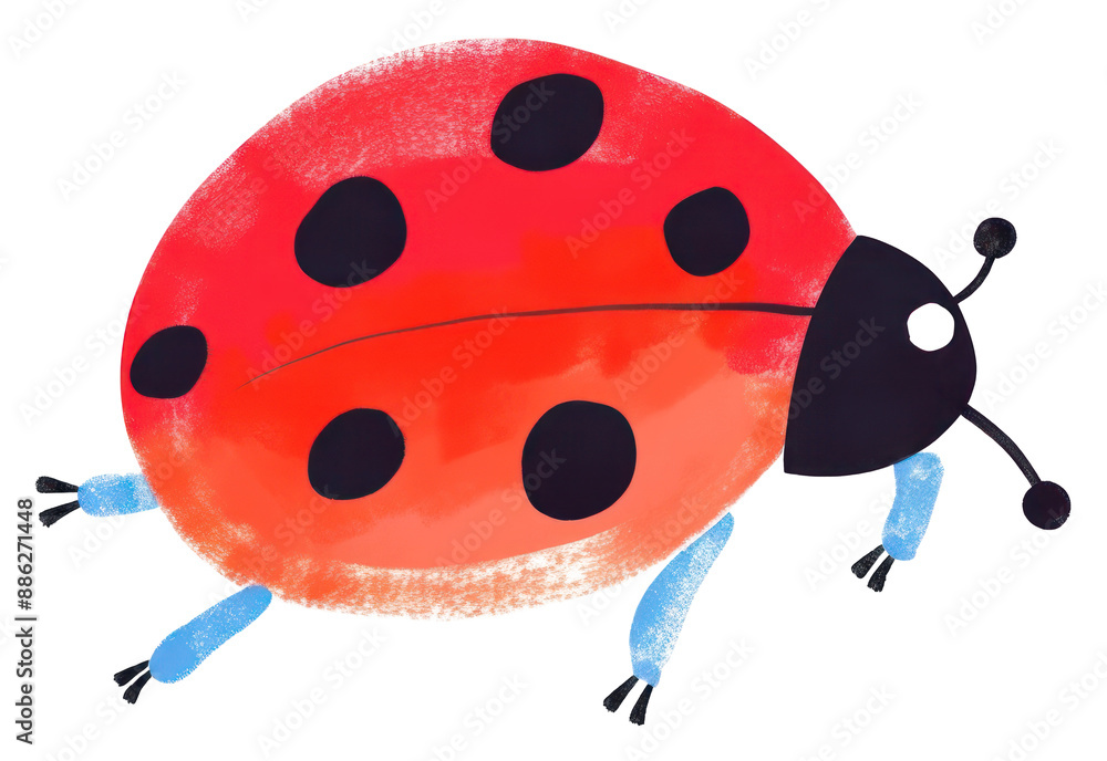 Obraz premium PNG Ladybug animal insect nature.