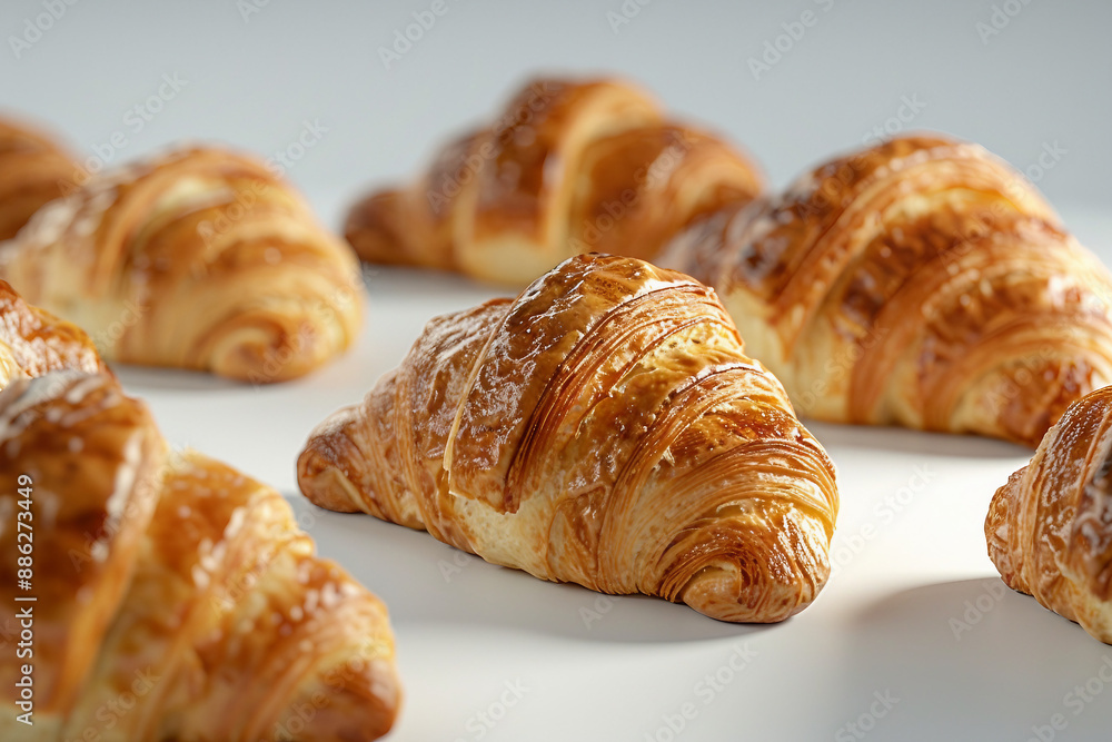 AI generated image of fresh bakery isolated on white color background created with generative ai AI generated image of fresh bakery isolated on white color background created with generative ai