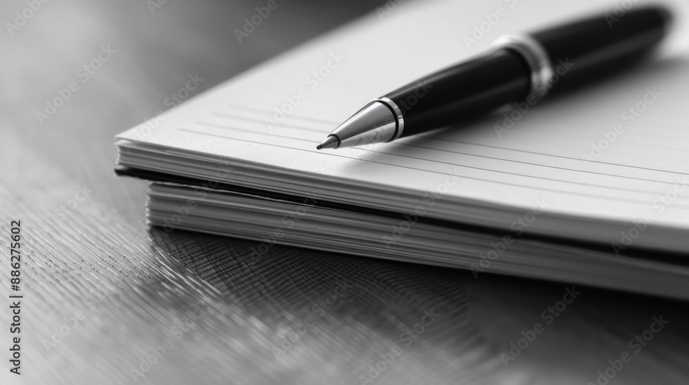 Pen and Notebook Still Life Pen and Notebook Still Life