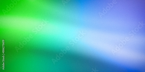 Vibrant gradient blending from green to blue and purple, creating a refreshing and energetic background. Perfect for digital art, modern design, and creative projects