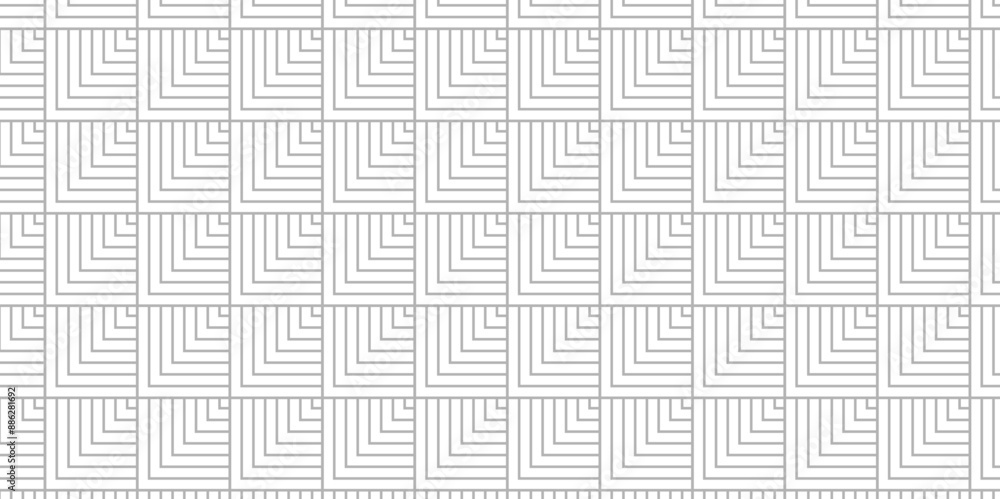 Overlapping Pattern Minimal diamond geometric waves backdrop abstract wave line. white and gray seamless tile stripe overlap creative retro square line backdrop pattern white background. Overlapping Pattern Minimal diamond geometric waves backdrop abstract wave line. white and gray seamless tile stripe overlap creative retro square line backdrop pattern white background.