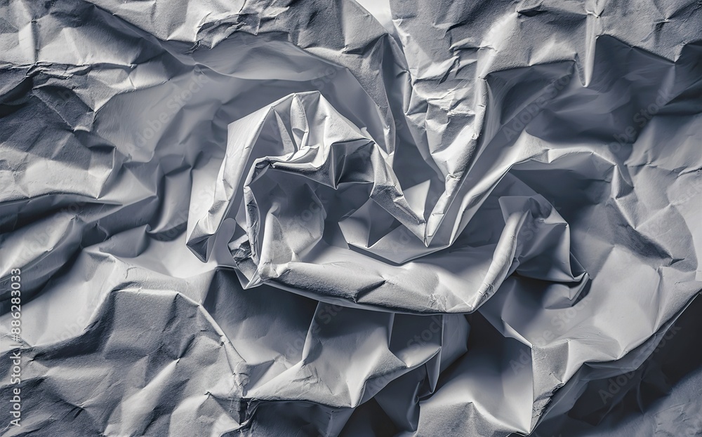 a crumpled white paper a crumpled white paper