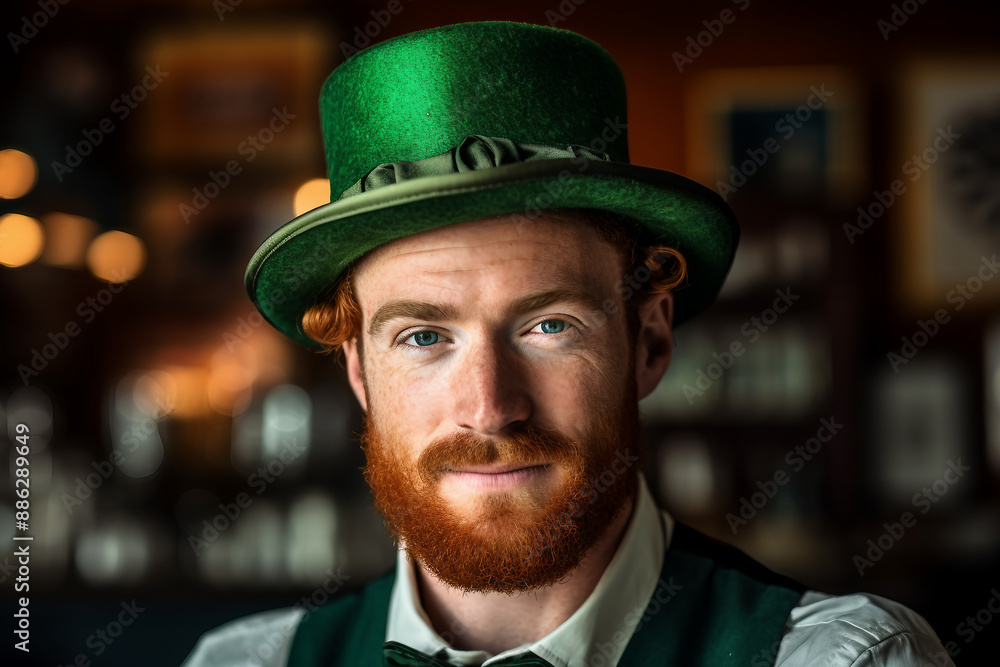 Saint Patrick's Day celebration season, Irish people favorite holiday atmosphere, Generative AI picture Saint Patrick's Day celebration season, Irish people favorite holiday atmosphere, Generative AI picture