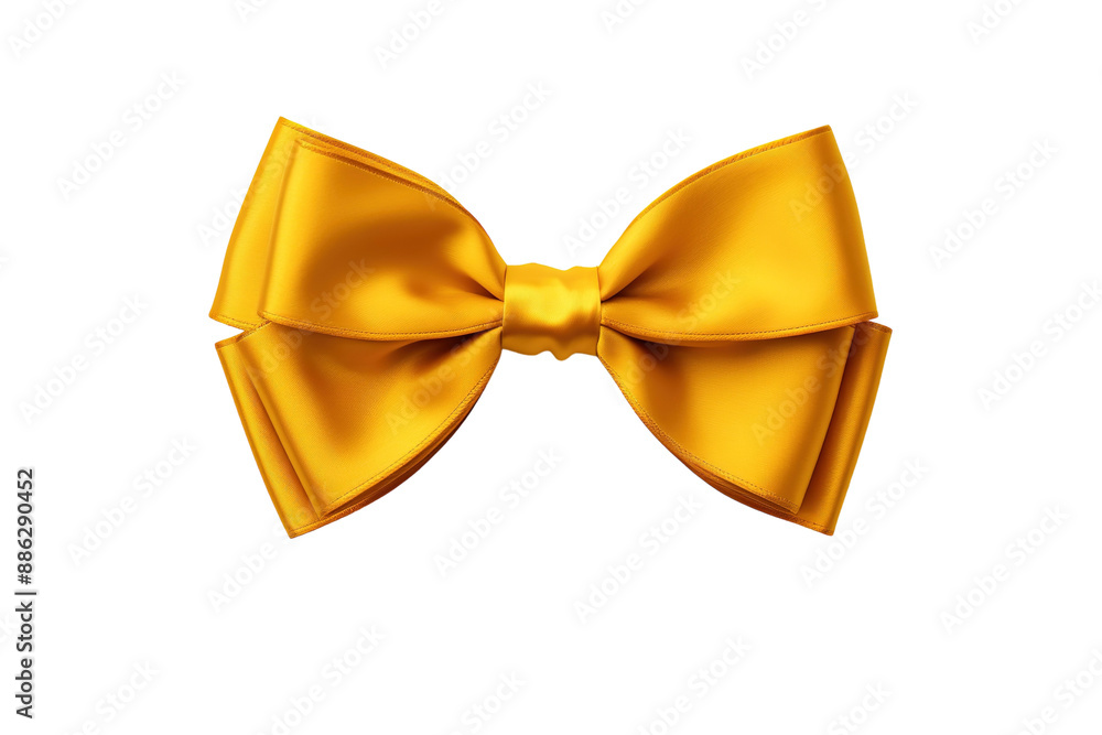 A Golden Bow of Celebration, Tied With Elegance and Grace on a White or Clear Surface PNG Transparent Background. A Golden Bow of Celebration, Tied With Elegance and Grace on a White or Clear Surface PNG Transparent Background.