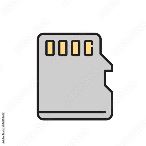 Memory Card for Gadget Icon 