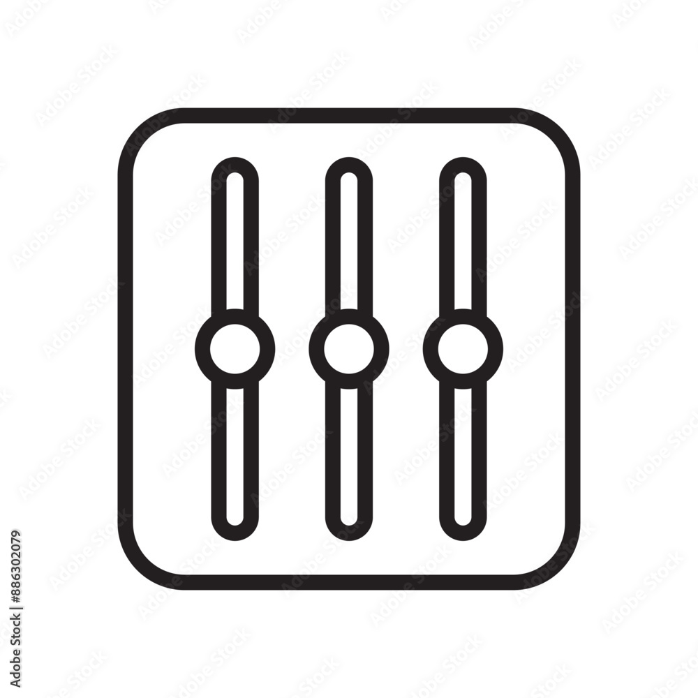 sound equalizer icon symbol sound equalizer icon symbol
