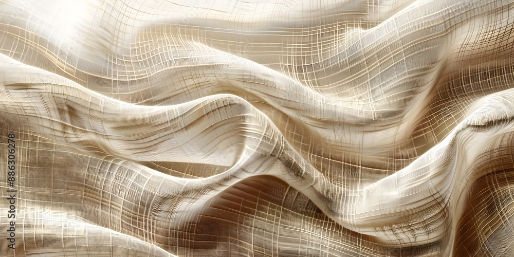 Elegant Beige Linen Texture for Premium Product Presentation and Branding Concepts with Warm Tones and Copy Space Elegant Beige Linen Texture for Premium Product Presentation and Branding Concepts with Warm Tones and Copy Space