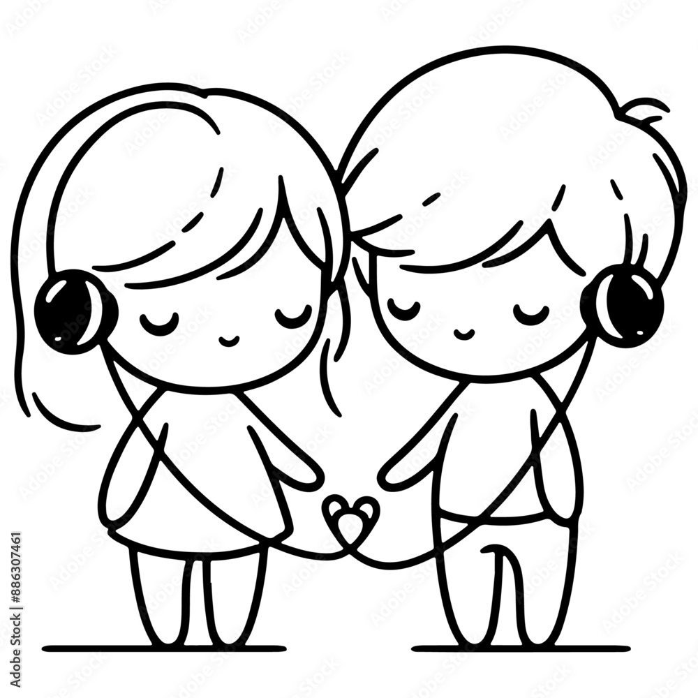 Happy couple in love hugging outdoors