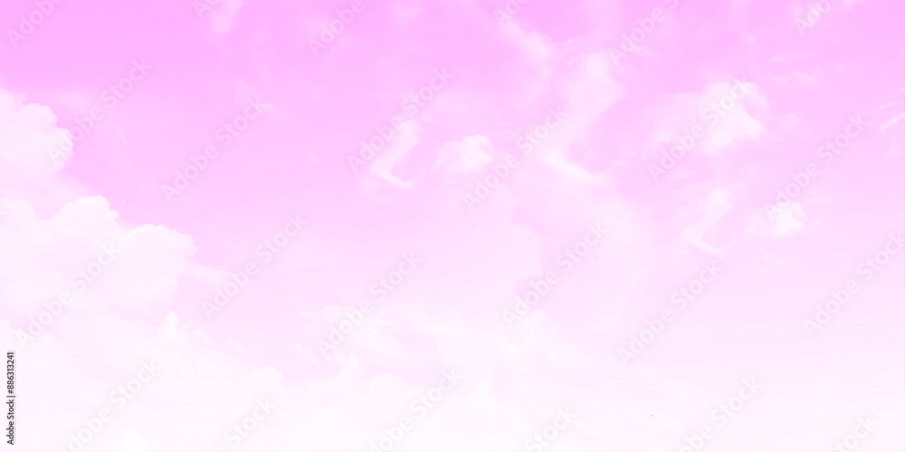 beautiful pink sky and white fluffy cloud horizon outdoor for background. beautiful pink sky and white fluffy cloud horizon outdoor for background.