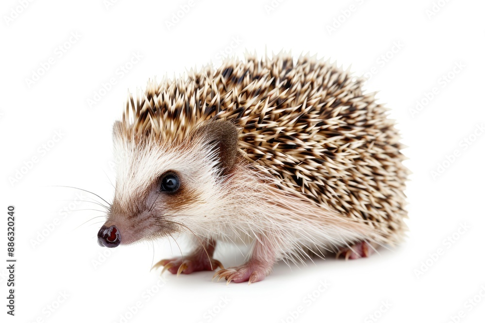 Adorable Hedgehog with Spiky Fur Adorable Hedgehog with Spiky Fur