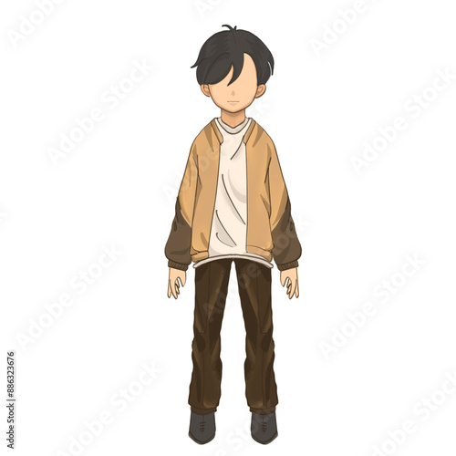 Little boy illustration