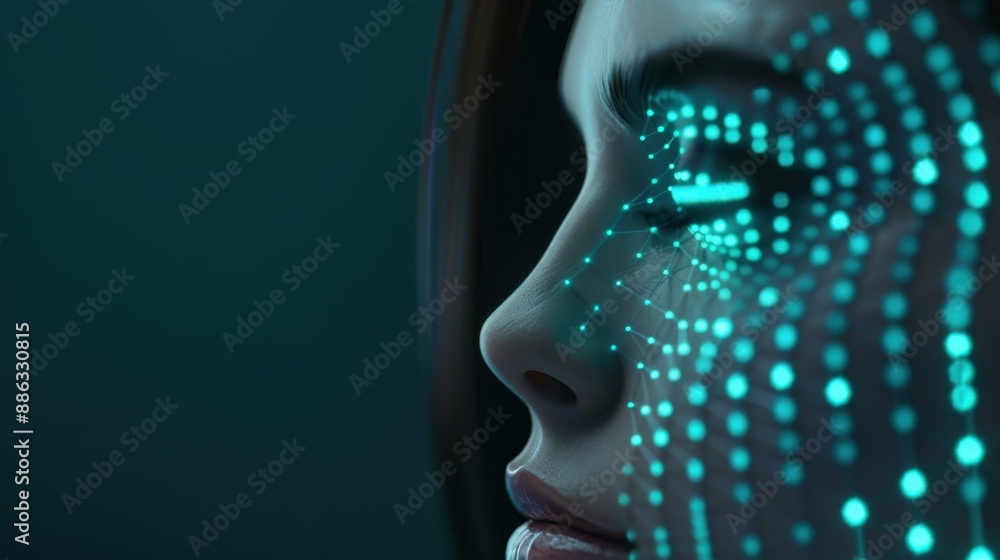Cuttingedge AI technology replicates human thought processes in a symbolic humanoid head. Digital Brain analyzes vast data with neural networks. Cuttingedge AI technology replicates human thought processes in a symbolic humanoid head. Digital Brain analyzes vast data with neural networks.