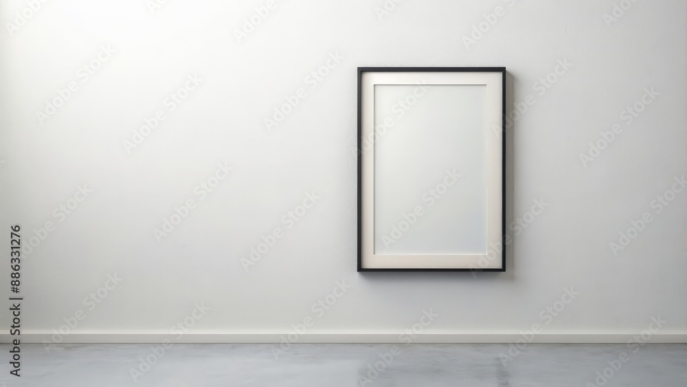 Black gallery frame mockup on white wall background , mockup, black frame, gallery, wall, white, interior, decoration Black gallery frame mockup on white wall background , mockup, black frame, gallery, wall, white, interior, decoration