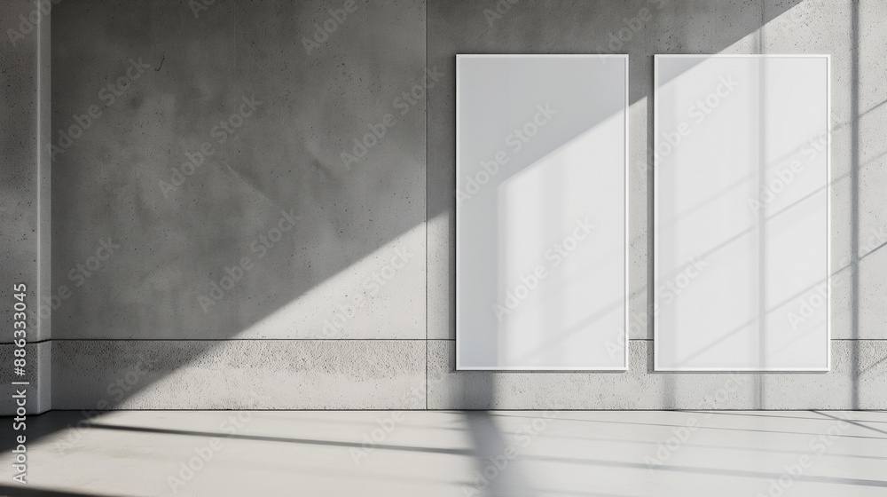 Mockup poster. Template poster hanging on the wall. City format board, urban style, billboard in city, town. A mockup vertical empty black white poster, blank city format billboard. Realistic Photo Mockup poster. Template poster hanging on the wall. City format board, urban style, billboard in city, town. A mockup vertical empty black white poster, blank city format billboard. Realistic Photo