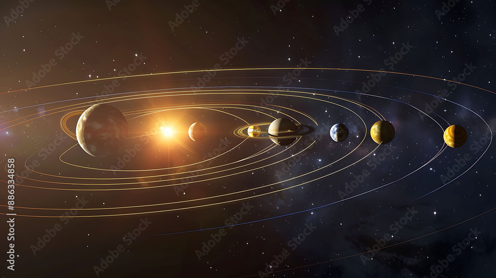 Obraz premium Explore the Celestial Wonders of the Universe