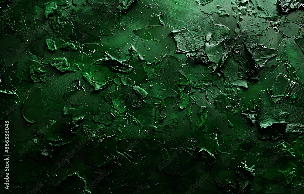 Dark Green Grunge Texture Background Dark Green Grunge Texture Background